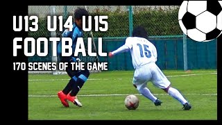 ジュニアユース サッカー中学1年〜2年まとめ（ U-13 U-14 U-15）（シュート/ドリブル/フェイント,ラボーナフェイント,エラシコ,キックフェイント,ルーレットなど）ハイライト