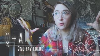 [☾Q+A] Hair color, tattoos, anime, and freelancing