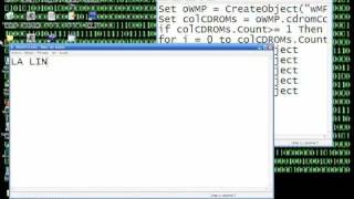 [TUTORIAL] crear virus para abrir y cerrar la bandeja de CD.
