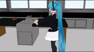 [MMD] Giantess Shrunken Vore!
