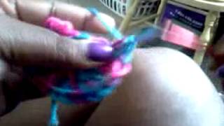 How to crochet adult socks part 1