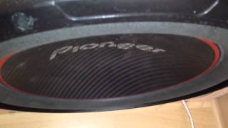 Pioneer TS-W304R (25 hz) полный ход