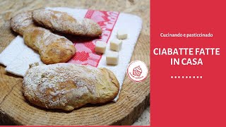 CIABATTE FATTE IN CASA SENZA IMPASTATRICE-BASTA UNA FORCHETTA ???