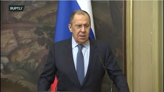 LIVE: Lavrov, Brazil’s Franca hold press conference in Moscow