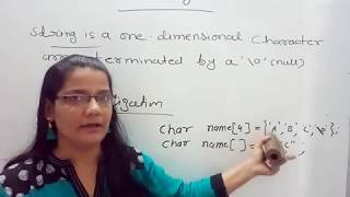 Strings in C in Hindi     Lec-50