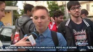 Maturità, alla prova di italiano eco e il voto alle donne