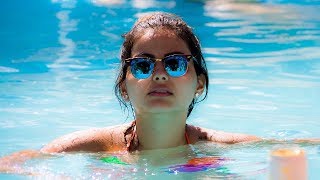 Girl Swimming Underwater
