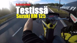 Testissä | Suzuki RM 125 (Kilvellinen)