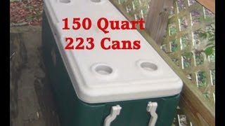 Coleman 150 Quart Xtreme Cooler TEST