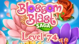 Blossom Blast Saga Level 74