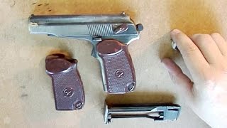 Пистолет МР-654К 4.5мм. Переделка в ПМ (Пневматический "Макаров") Часть  1