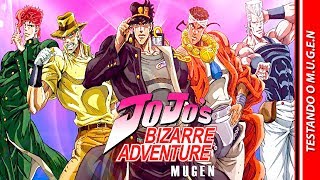 JOJO's BIZARRE ADVENTURE MUGEN 2019 [FULL GAME] | #TESTANDOOMUGEN