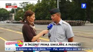 Prima simulare a paradei