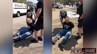 Adam Kokesh Arrested at Anti-Syria War Protest, Witness Speaks Out