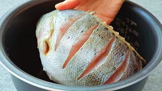 【小穎美食】煎魚時，先不要著急下鍋，多加兩個步驟，煎出的魚不粘鍋不破皮