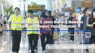 Catat Gaes! Ini 5 Jenis Barang Bawaan dari Luar Negeri Yang Dibatasi