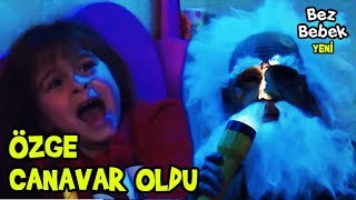 Özge, Maskeyle Emre ve Yağmur'u Korkuttu - Bez Bebek Eğlenceli Videolar