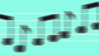 Заставка телепередачи "Music", транслирующей музыкальные клипы