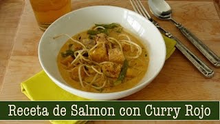 Receta de Salmon en Curry Rojo Tailandés -- The Frugal Chef