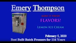 Lemon Ice Cream