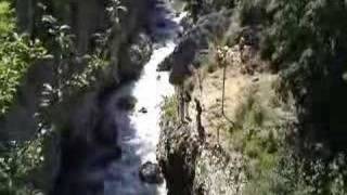 My trip to Adygea at August 2007-Canyon Khamishki Road