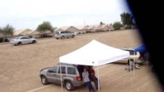 T Rex 450 Pro On Board Camera Video Sunday 06 28 09 at Orangewood & 69th Ave Phoenix, AZ