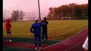 Olympic champions spend time