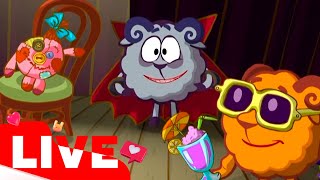 ПРЯМОЙ ЭФИР! LIVE Cмешарики 2D Азбука доброжелательности | Наука для детей