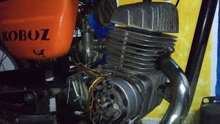 Alternator z motocykla Jawa 350 TS w WSK 175