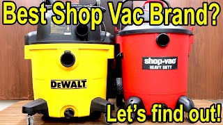 Which Shop Vac is Best? Let's find out!