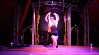Blind Fold Duo Acrobatics - Alex and Sam 2017