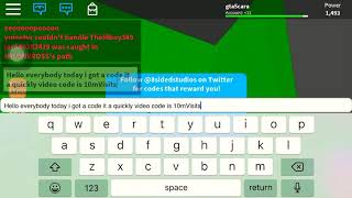 Roblox: new code Rocket Simulator