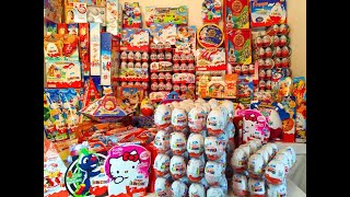 1500 Киндер Сюрпризов - Моя Коллекция!!!! 1500 Kinder Surprise Eggs!!! My Super Giant Collection.