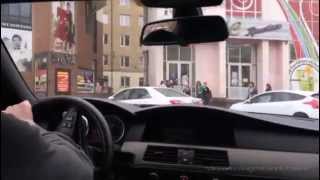 BMW M5 E60 Drift & acceleration in the town