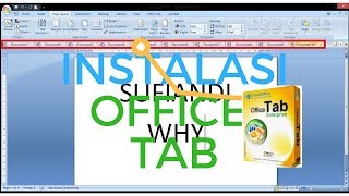 Tutorial Instalasi Office Tab