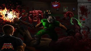 Вот мясной шутер превалил   (Brutal-Doom)  прохождение часть 1 ( без каментариев)