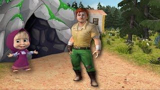 Вот что БЫВАЕТ когда Маша из мультика про Маша и Медведь и ЧУВАК из Temple Run спорят КТО КРУЧЕ!