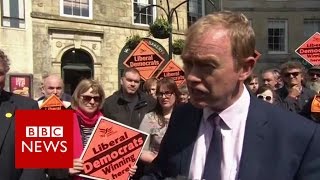 Tim Farron on general election - BBC News
