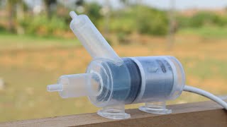 Build Water Pump From Syringe