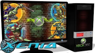 XENIA (XBLA) Xbox 360 Emulator - TMNT 1989 Classic Arcade (2007). Ingame 60FPS. OpenGL #2