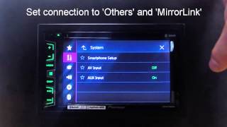 Pioneer: AVH-X2700BT, AVH-X3700DAB, AVH-X5700DAB How to use MirrorLink with Galaxy S3