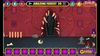 Spooky Eyes Cave Escape Walkthrough [Games4Escape]