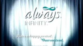 Always Infinity- TV Commercial- Disappearing Act