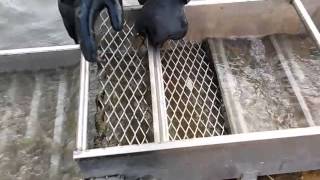 골드 드레지( Korean gold dreging)사금 채취  gold mining