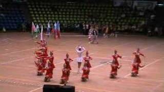 Diana Żilina Słowacja ME Mazoretek Opole 2007