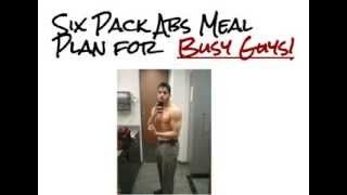 Six Pack Abs Meal Plan for Busy Guys (EXACTLY What to Eat)