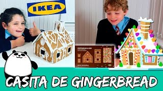 CASITA DE GALLETAS de JENGIBRE * Montamos la Gingerbread house de IKEA