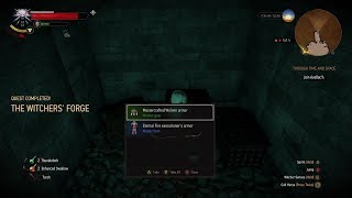 The Witchers' Forge - hidden Wolf School Mastercrafted Armor - Witcher 3