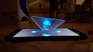 Как да превърнем телефона си в 3D холограма