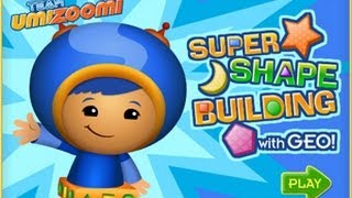 Team Umizoomi - Super Shape Building with Geo - Kids Game